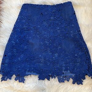 NWOT Adorable Helene London brocade mini skirt